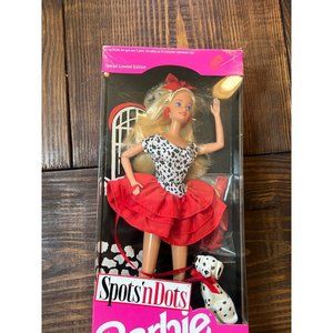 1993 Mattel Spots ‘n Dots Barbie 10491